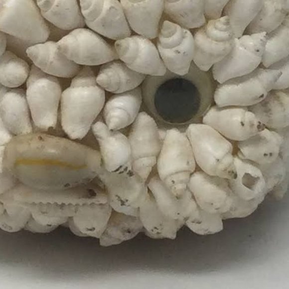 Sea Shell Art Decor Small Pig Vintage - Picture 3 of 12